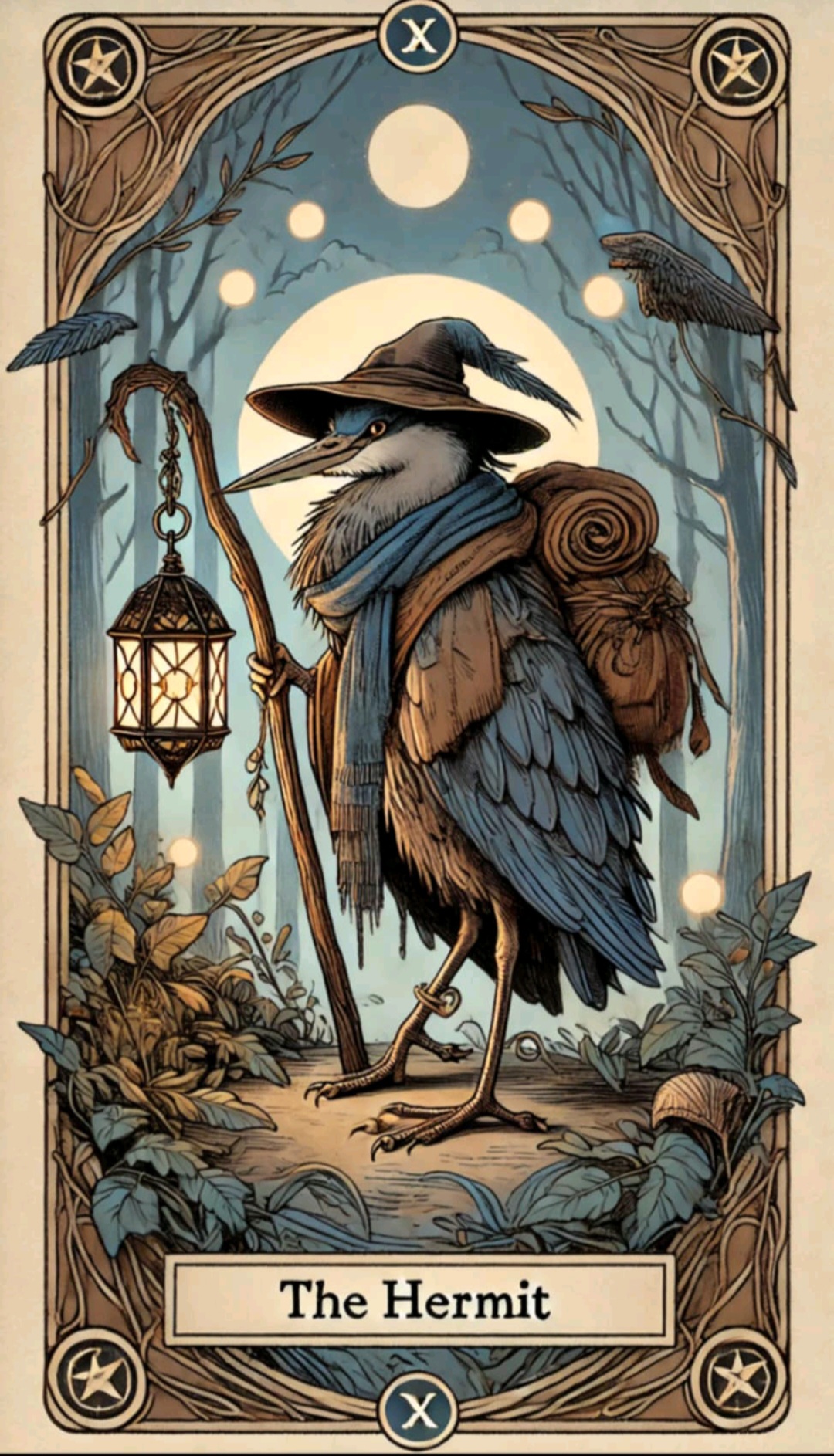 The Hermetic Heron